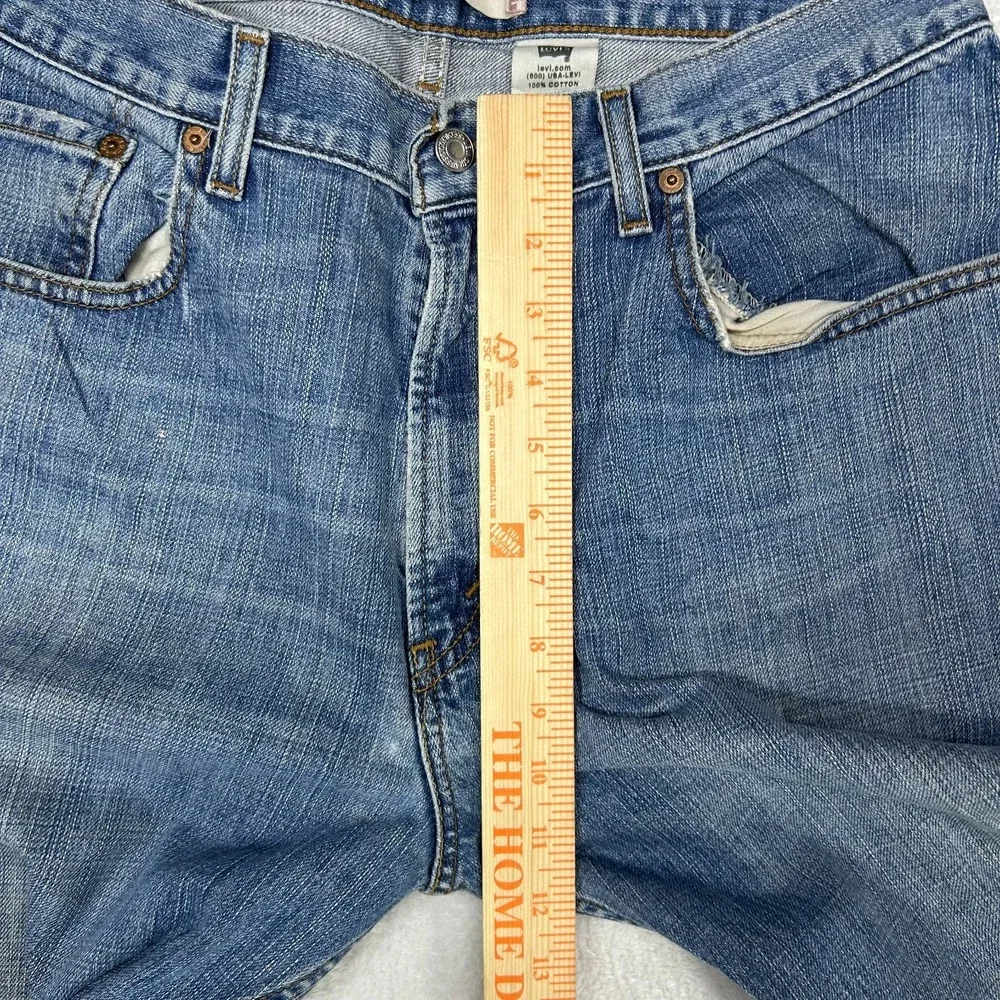 Levi's 569 Loose Straight‎ Jeans Men's Blue Denim Classic Straight - 32X28.5
